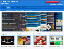 Tablet Screenshot of pms-bartnicki.com.pl